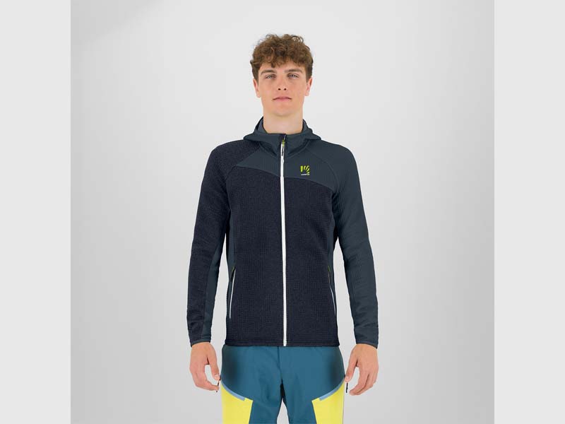 Averau Full Zip Hoodie Fleece - Nero