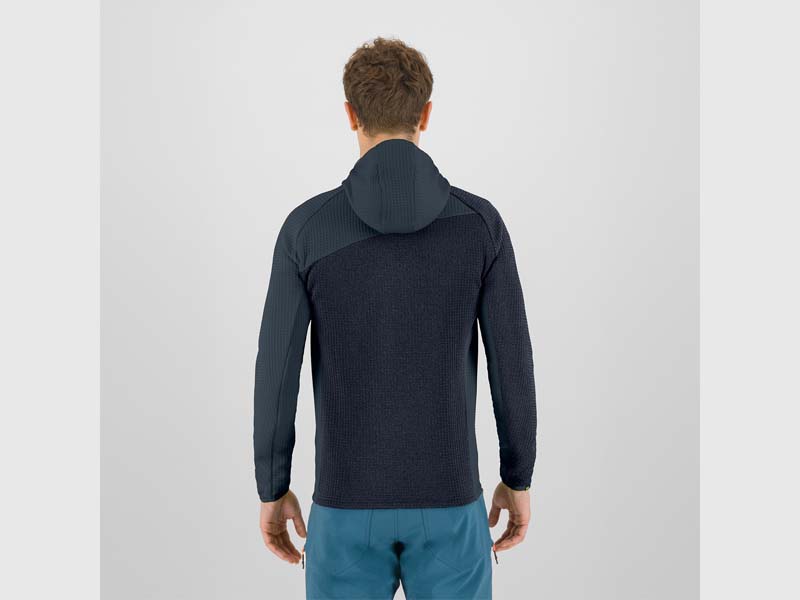 Averau Full Zip Hoodie Fleece - Nero