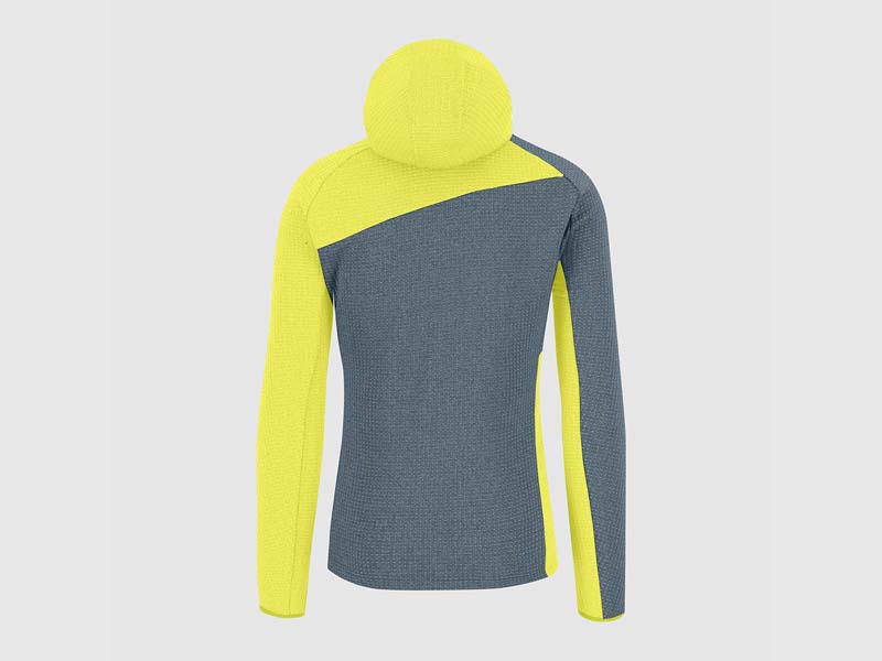Averau Full Zip Hoodie Fleece - Verde