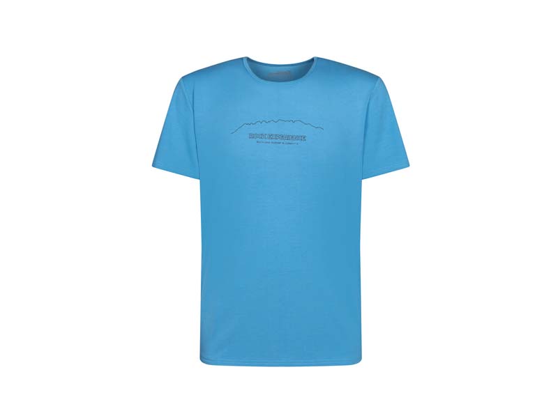 Echo Wall SS T-Shirt - Cendre Blue