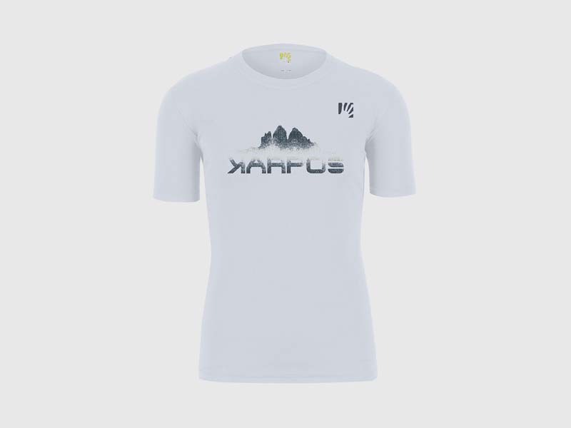 Loma Evo Print T-Shirt - Bianco