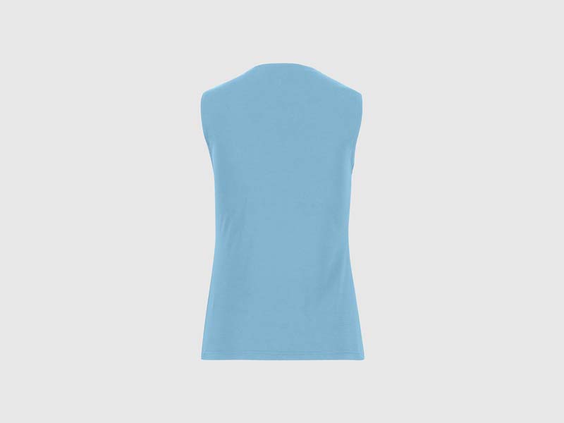 Loma Evo W Sleeveless - Azzurro