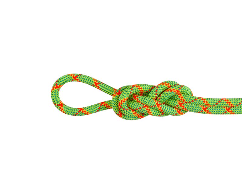 8.0 Alpine Core Protrct Dry Rope 60 m - Halo-Vibrant Orange