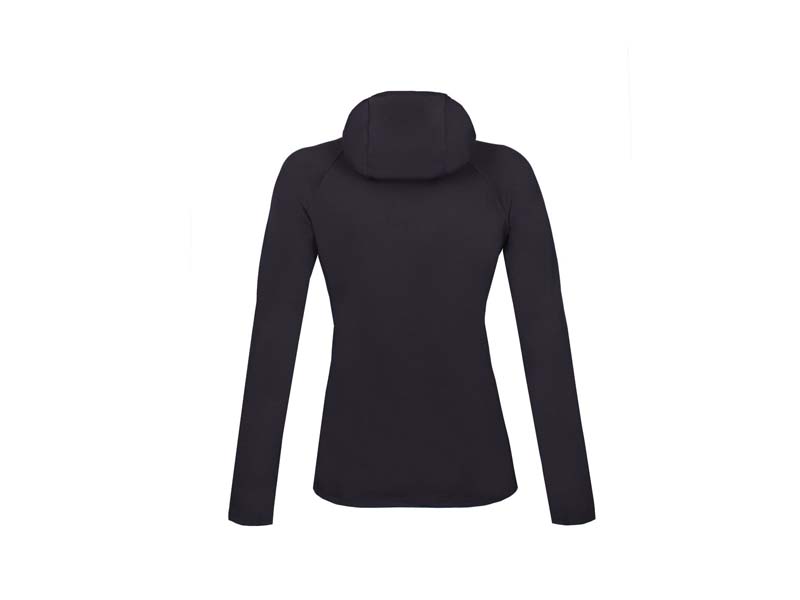 Wellhorn Hoodie Fleece W - Caviar